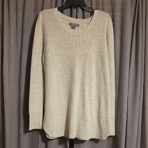 Natural Reflections Light Grey Crewneck Pullover